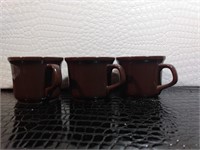 Mount Clemens Pottery mugs, regular mugs