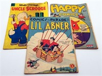 Li'l Abner Comics on Parade, Happy Comics, Scrooge