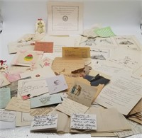 1900's Paper Ephemera from Clements Family Washing