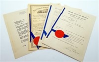 1916 & 1928 Patent Documents Bauer & Bauer