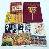 Saving Stamp Books, Post Cards, Arts & Crafts PA