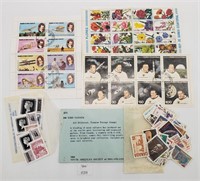 Collectors Lot of Stamps - Canada, Guinea, Nicarag