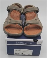 Vintage Croft & Barrow CBDerek Sandal In Taupe Sz
