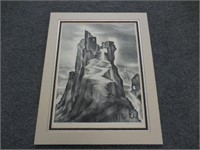 UNFRAMED LITHOGRAPH-"LES BAUK", ED 50