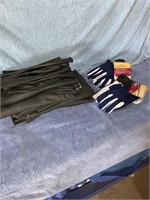 Seven pairs of heavy duty chemical gloves, two