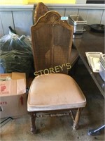4 Cushioned Dining Chairs & 1 Arm Chair