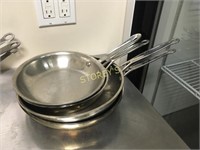 4 Asst Frying Pans