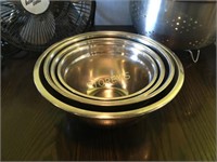 4 S/S Mixing Bowls