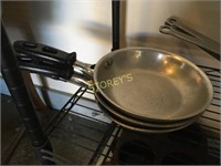 3 Frying Pans - 7"