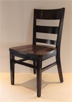 (6) SOLID WOOD DINING CHAIRS