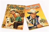 LOT OF 2 DELL ROY ROGERS 1950 & 52 10 CENT COMICS