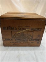 Wooden Scotch Whisky Case