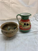 Vase And Bowl Set