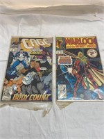 2 Marvel Comic Books