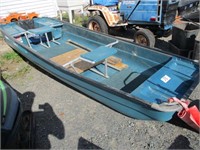 11'-2" Coleman Ram X Crawdad flat bottom boat