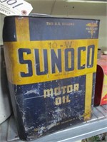 2gal Sunoco oil can- full