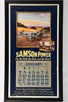 VINTAGE SAMPSON POWER PAPER ADVERTISING