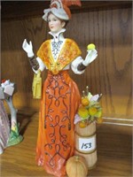 1991 / 92 Presidents club Lady figurine