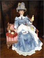 1992-93 presidents Club - Lady figurine