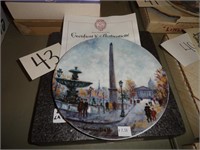 Collector Plate w/Cert of Authenticity