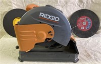 Ridgid 14" Abrasive Cut-Off Machine - Works