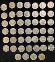 46 Half Dollars - 1971 & Up