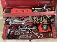 Assortment of Tool Boxes with TOOLS