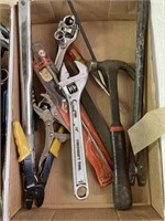 3 boxes of assorted tools