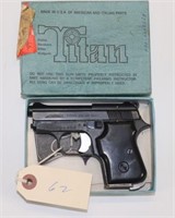 FIE-Titan Model E27B .25 Auto Pistol  SN: 704300