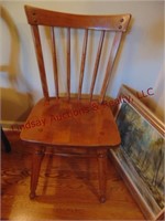 1 wood chair