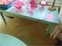 Green coffee table 49x21x19.5