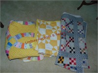 Approx 3 quilts - Full & smaller