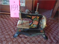 Salesman sample antique sewing machine