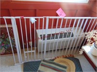 Large pet/baby gate approx 60x38 is adjustable