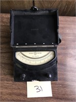 G E A-C Volts Portable Meter Gauge