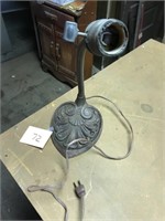 Industrial Lamp w/Decorative Base