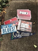 Cardinals, Blues, Rams & Misc. Advertisements