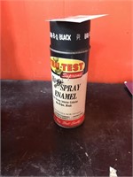 Vtg. Can of Black Spray Paint