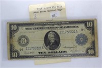 1910 $10 Federal Reserve Note
