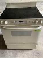 Used Range GE glass top (off-white)