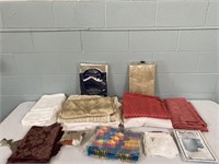 Lot of Table Cloths, Napkins and More
