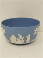 Wedgewood Blue Jasperware Sacrifice Bowl