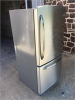 Used Refrigerator GE ( stainless steel)