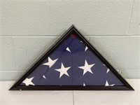 American Flag with Case