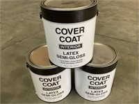 Interior latex semi gloss paint white