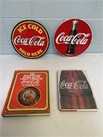 Coca Cola Porcelain Enameled Signs