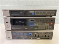 Sony FM Stereo, Cassette Player and More
