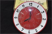 VINTAGE LUX ELECTRIC KITCHEN CLOCK