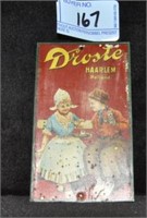 METAL "DROSTE" COCOA SIGN