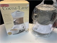 Back to basics new cocoa latte hot drink maker